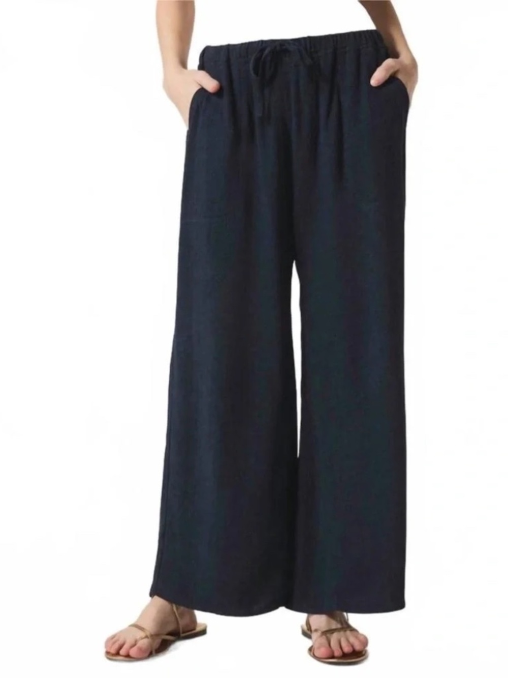 splendid linen wide leg pants